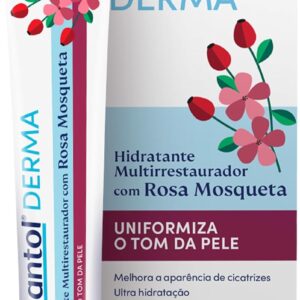 Bepantol Derma Rosa Mosqueta, Pele Normal a Seca, Hidratante Multirrestaurador Hipoalergênico, 20g