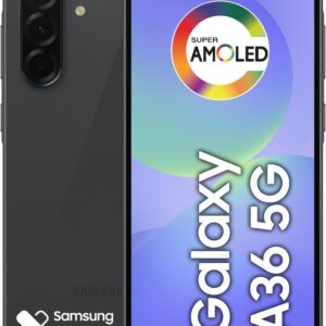 Celular Samsung Galaxy A36 5G 256GB, 8GB RAM, Recursos AI (Preto)