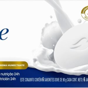 Dove Sabonete em Barra Original 90g 6 Unidades Dove Sabonete em Barra Original 90g 6 Unidades
